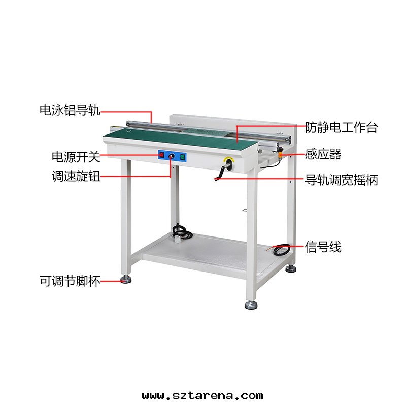 smt設備晟典接駁台(tái)带(dài)燈(dēng)架